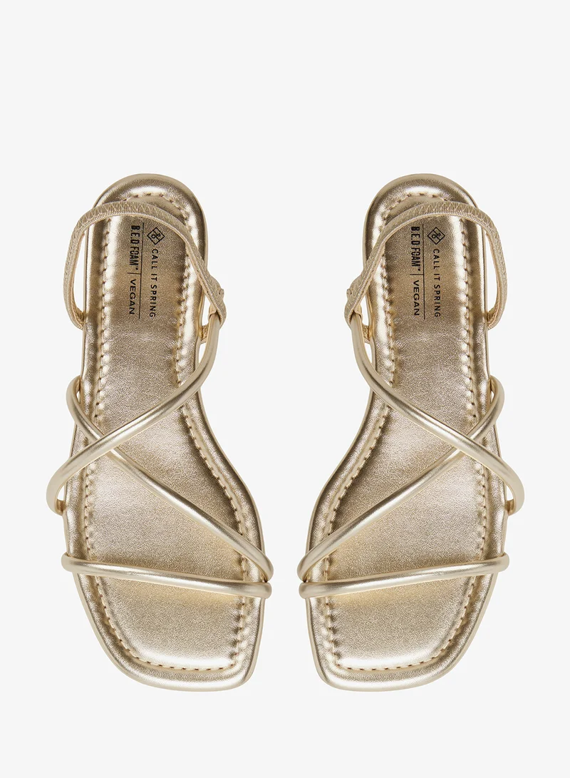 CALL IT SPRING  Viira Slip On Flat Sandals for Women | Best Price UAE